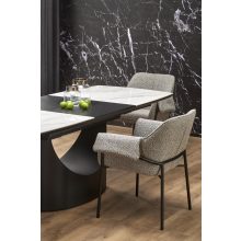 Osman étkezőasztal, Márvány étkezőasztla, kihúzható étkezőasztal, nagy étkezőasztal