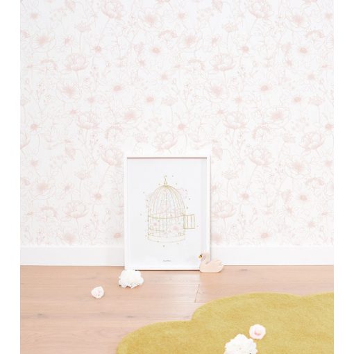 Botany - cage and flowers