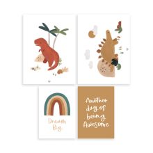 Sunny - set of 4 posters