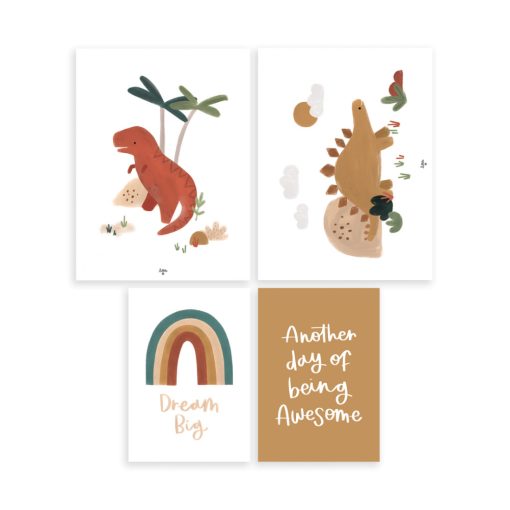 Sunny - set of 4 posters