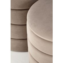 Kerek puff tárolóval, puff előszobába, puff nappaliba