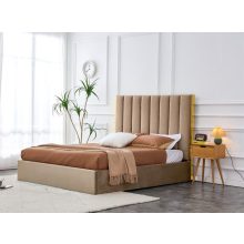 Kárpitos ágykeret tárolóval modern ágy, luxus ágy, kényelmes ágy, design ágy