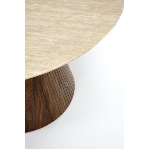 Kerek kasmír asztal