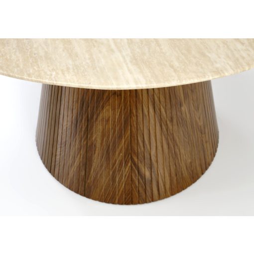 Kerek kasmír asztal