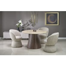 Kerek kasmír asztal