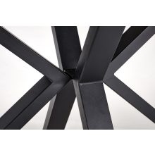 Fekete bővíthető asztal