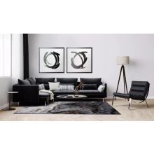 Szürke márvány mintás szőnyeg