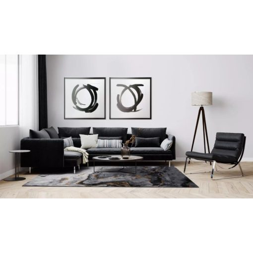 Szürke márvány mintás szőnyeg