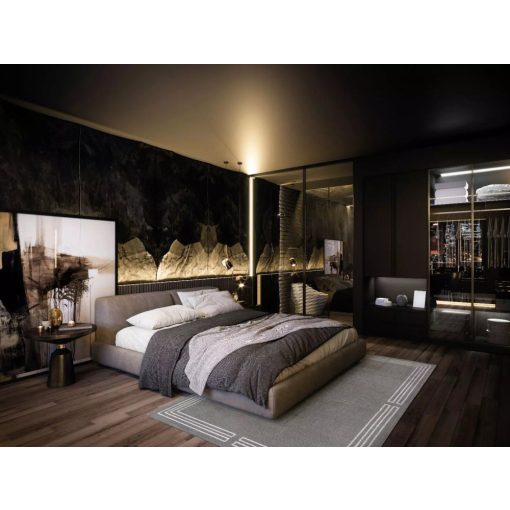 Elegáns fekete szőnyeg