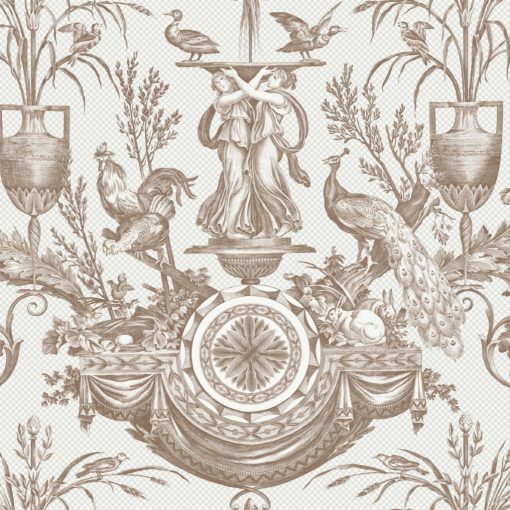 Avian Fountain    Tapéta vintage mintával