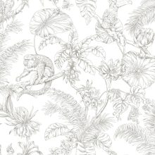 Tropical Sketch    Trópusi mintás tapéta