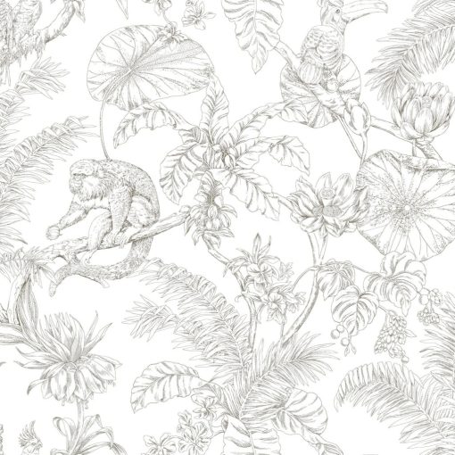 Tropical Sketch    Trópusi mintás tapéta