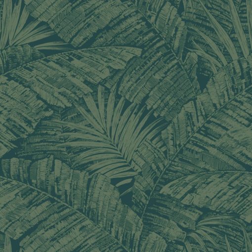 Palm Cove   Pálmalevél mintás tapéta