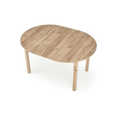 Carl étkezőasztal, bővíthető étkezőasztal, fa étkezőasztal, kihúzható étkezőasztal