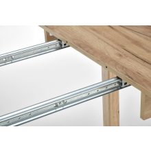 Carl étkezőasztal, bővíthető étkezőasztal, fa étkezőasztal, kihúzható étkezőasztal