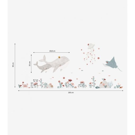 Ocean field - animals and flowers