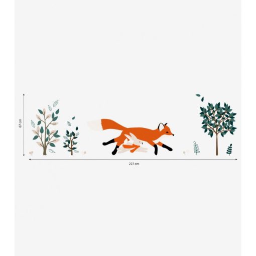 M.fox - forest, fox and rabbit