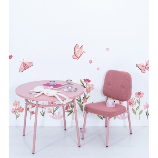 Magenta - garden, flowers and butterflies