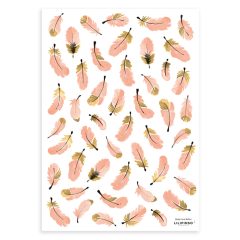 Flamingo - pink feathers