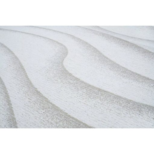 Fehér hullám mintás szőnyeg