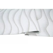 Fehér hullám mintás szőnyeg