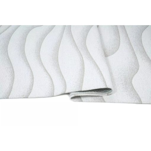 Fehér hullám mintás szőnyeg