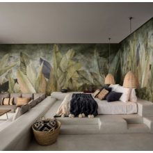 Foliis tropicae-Trópusi növény mintás tapéta