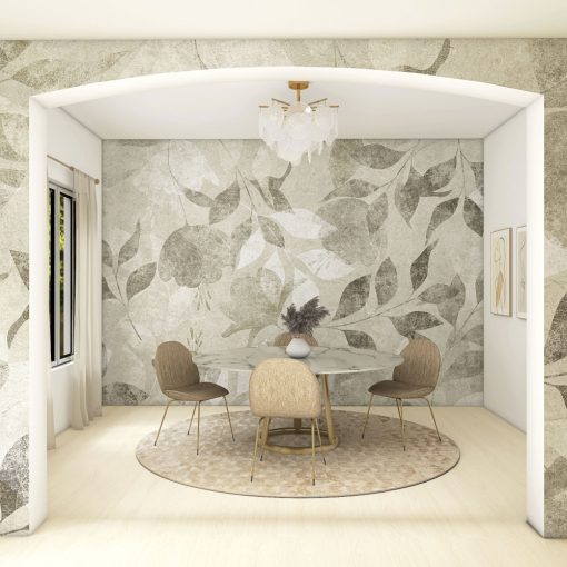 Hoja-Levél mintás tapéta