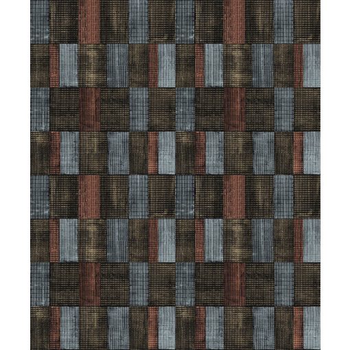Gyan, geometriai mintás tapéta, textil mintás tapéta