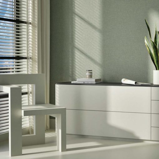 Queens   Sötétzöld, texturált tapéta