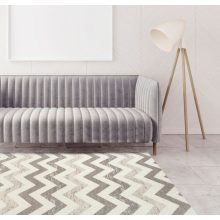 Art Deco Vena Taupe szőnyeg