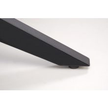 Fekete márvány bővíthető asztal