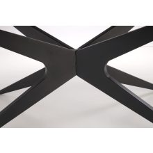 Fekete márvány bővíthető asztal