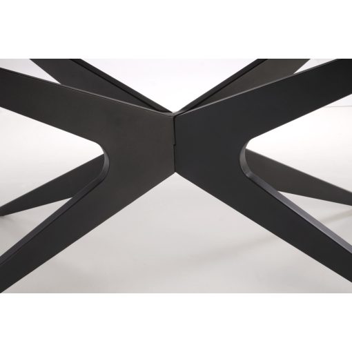 Fekete márvány bővíthető asztal