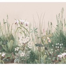 Guadeloupe Trópusi növényekkel díszített poszter tapéta