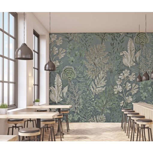 Hannah green Levélmintás óriás poszter tapéta