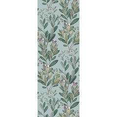 Francis Virágmintás zöld poszter tapéta