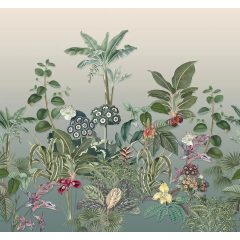 Atjeh Egzotikus növénymintás poszter tapéta