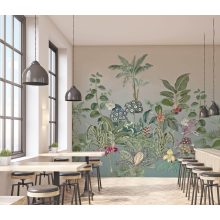 Atjeh Egzotikus növénymintás poszter tapéta