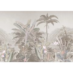 Java natural Trópusi mintázatú óriási poszter tapéta