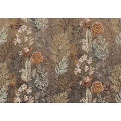 Hannah ochre Levélmintás óriás poszter tapéta