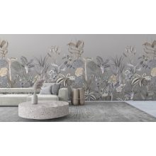 Azinza natural Fotótapéta egzotikus növényekkel