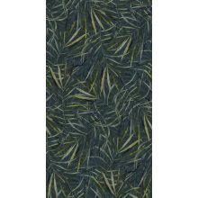 Rokas green Zőld levélmintás poszter tapéta