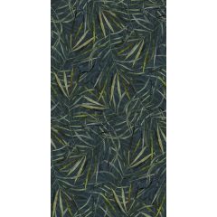 Rokas green Zőld levélmintás poszter tapéta