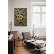 Golden Noir Arany fekete körök kép