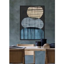 TOUR BLUE Absztrakt modern kép