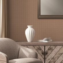 Weave, modern tapéta, tapéta hálószobába, szövet tapéta, luxus tapéta, barna tapéta 