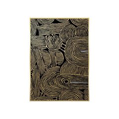 Golden Noir Mini Absztrakt kép