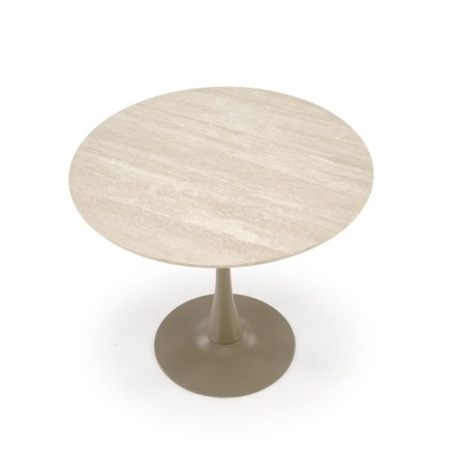 Kerek kasmír asztal