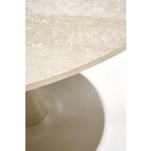 Kerek kasmír asztal